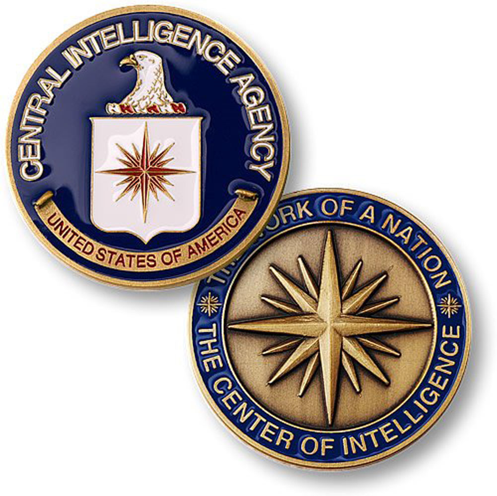 NEW CIA Central Intelligence Agency Challenge Coin