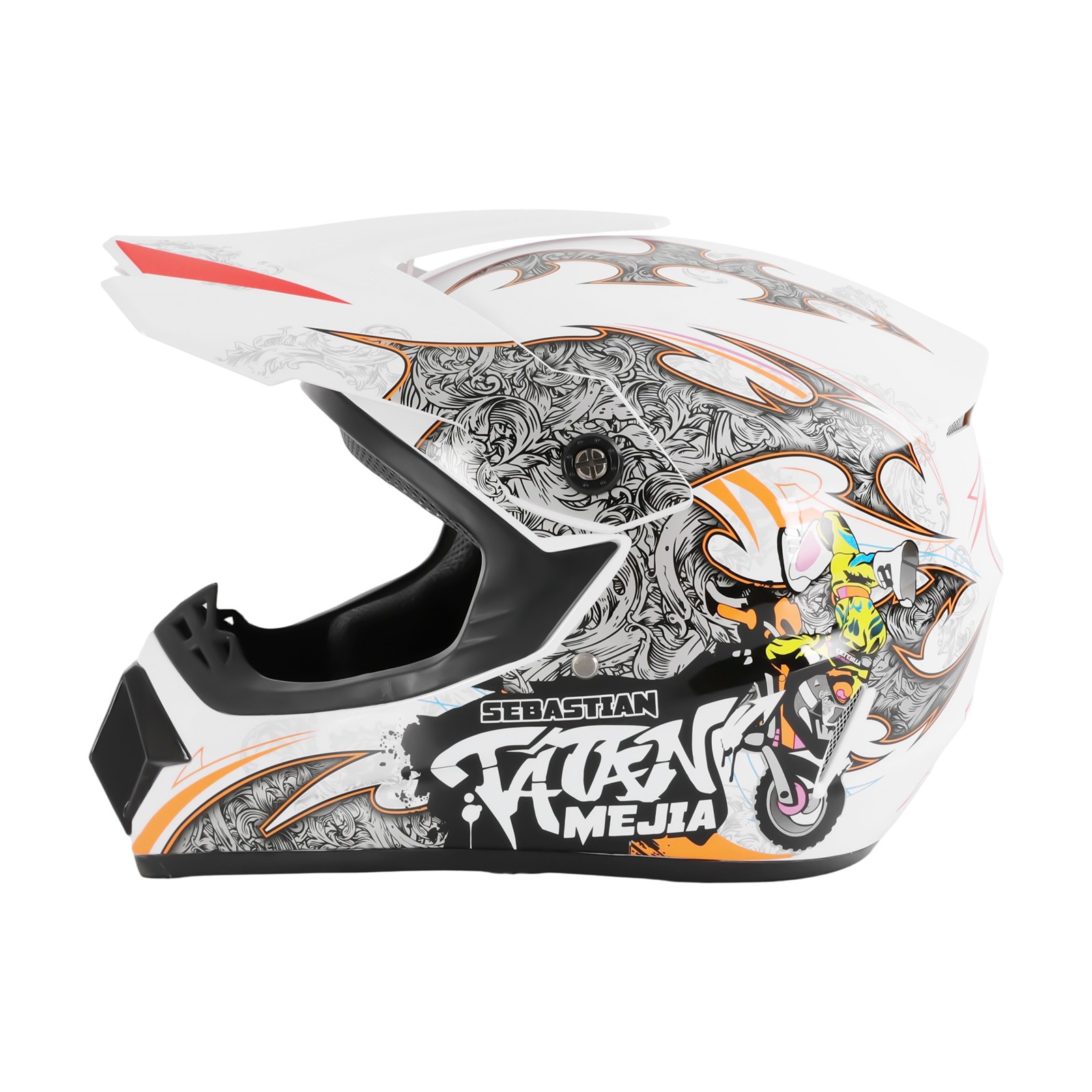 Off-Road Dirt Bike Racing ATV Protect Motocross Youth Helmet+Goggles+Gloves Kit