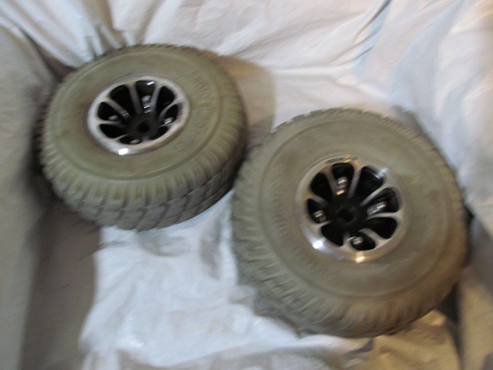 Wheels & Tires from Jazzy 1103 Ultra Wheelchair