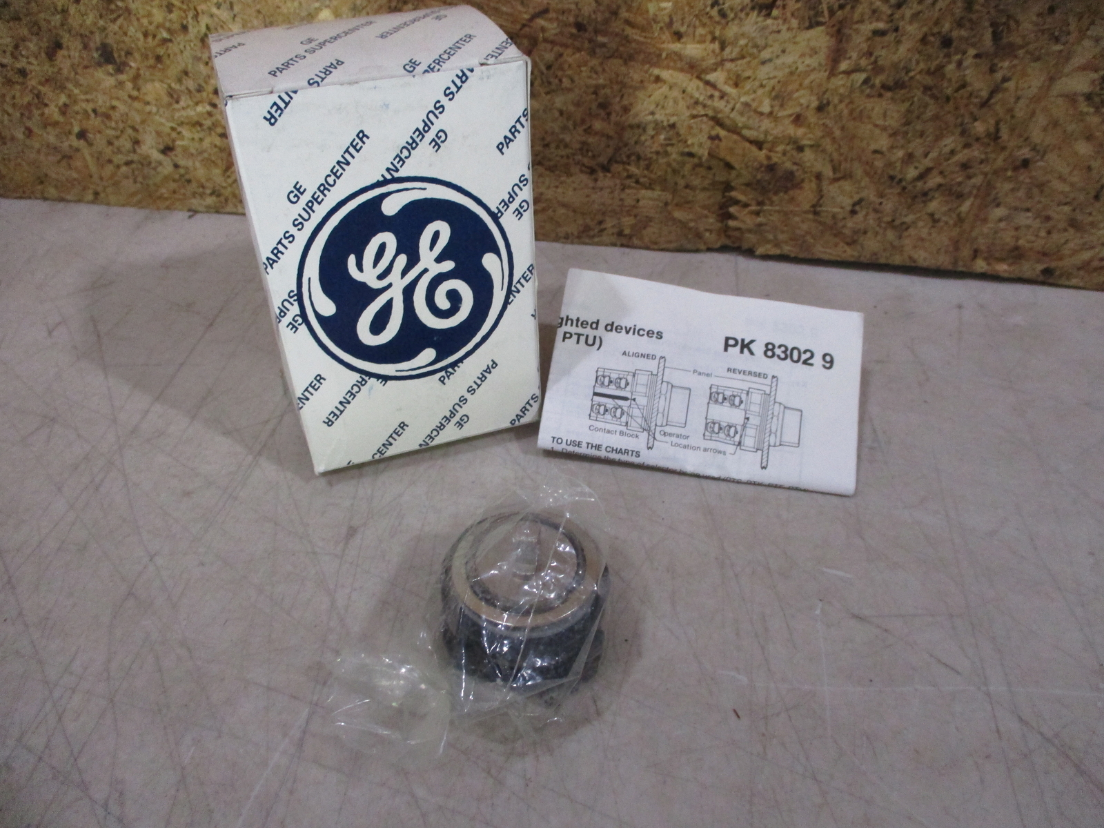 *NEW* GENERAL ELECTRIC PTSBC201 SELECTOR SWITCH