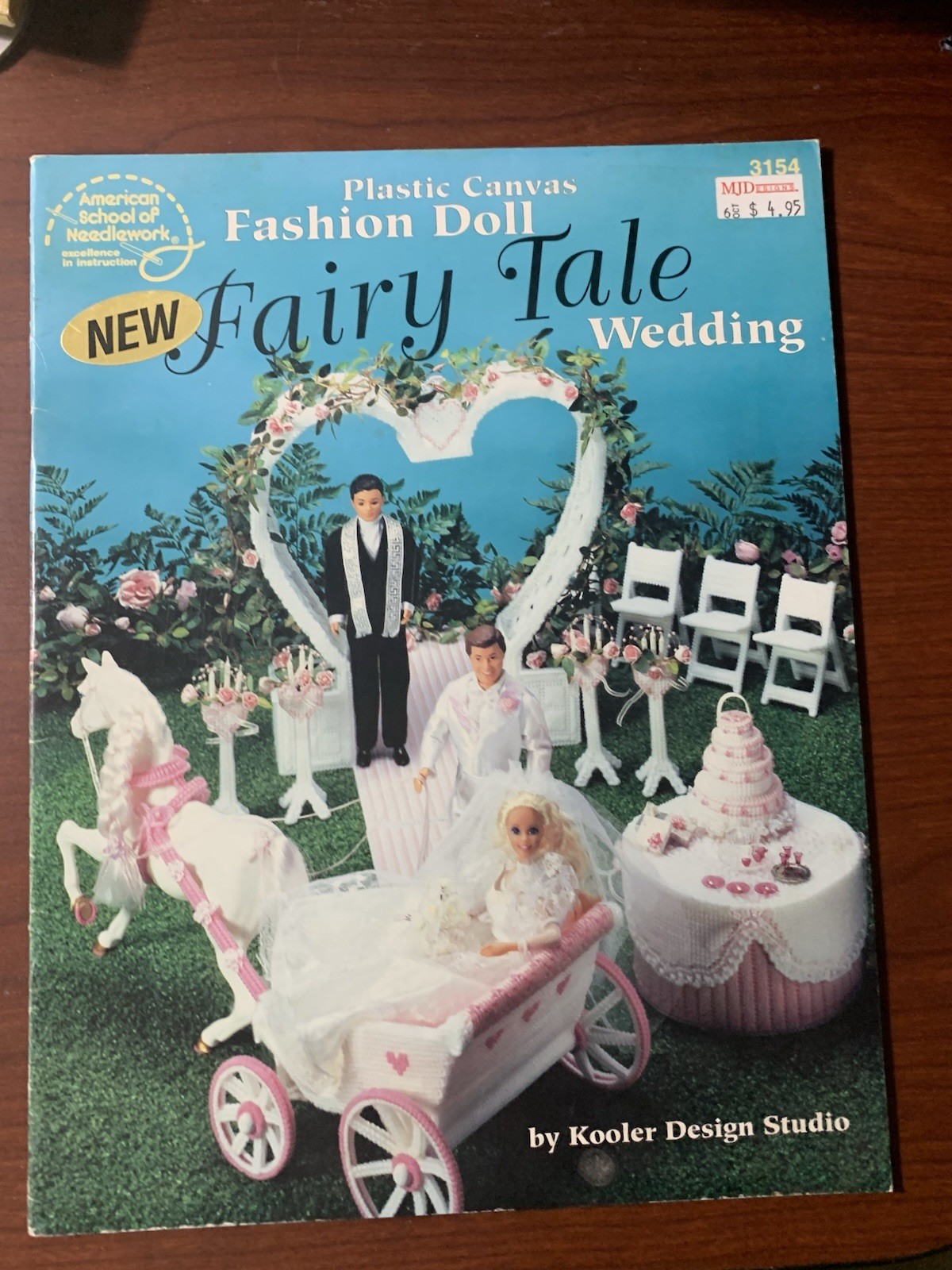 Plastic Canvas Fashion Doll Fairy Tale Wedding Pattern