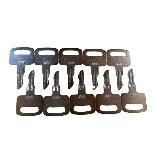 10PK 9901 KEY  FITS JLG and Upright Man Lift - Scissors Lift Ignition 2860030