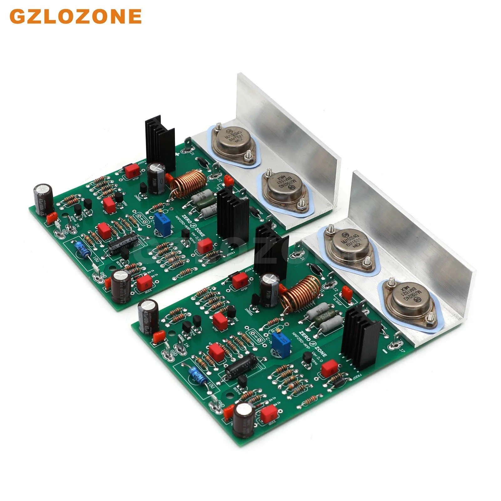 One Pair NCC200 Power Amplifier Board / Kit Base On UK NAIM NAP250 / 135 Amp