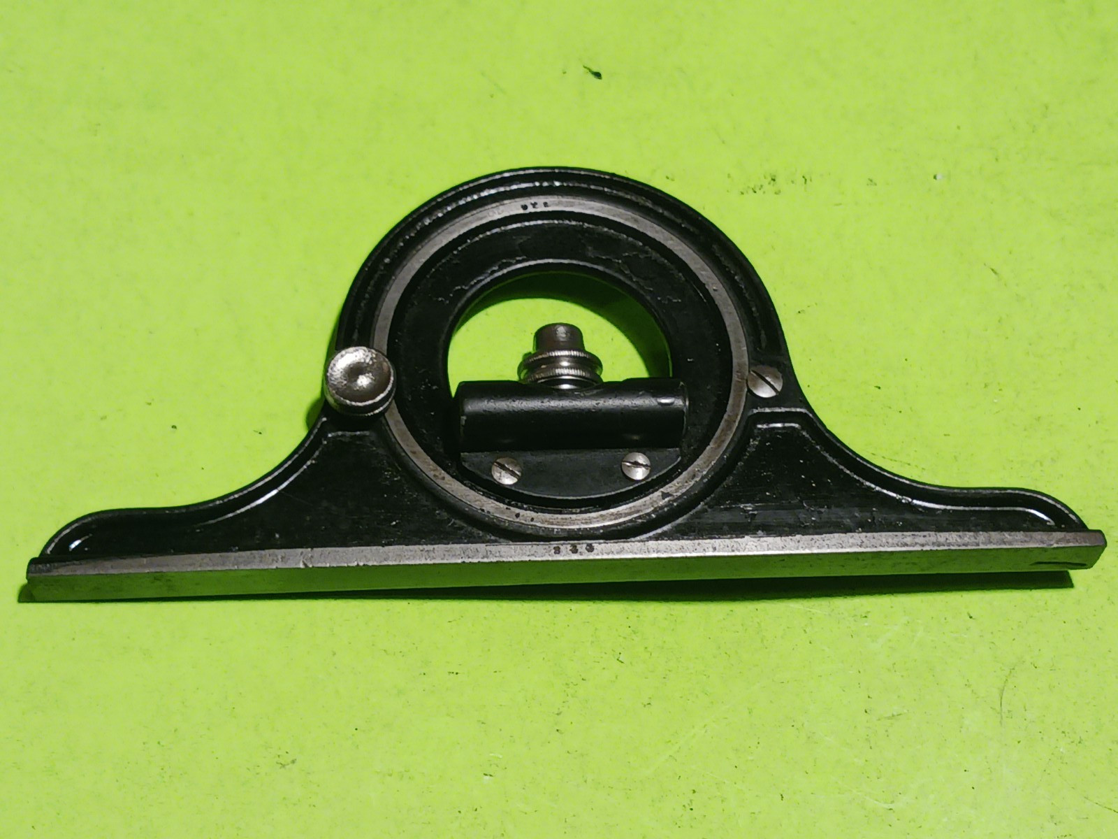 STARRETT NO. 492 PROTRACTOR FOR COMBINATION SQUARE WORKS GREAT GOOD CONDITION