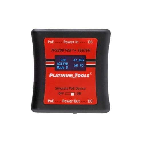 TPS200C PoE Tester for Ethernet and Voice Cabling
