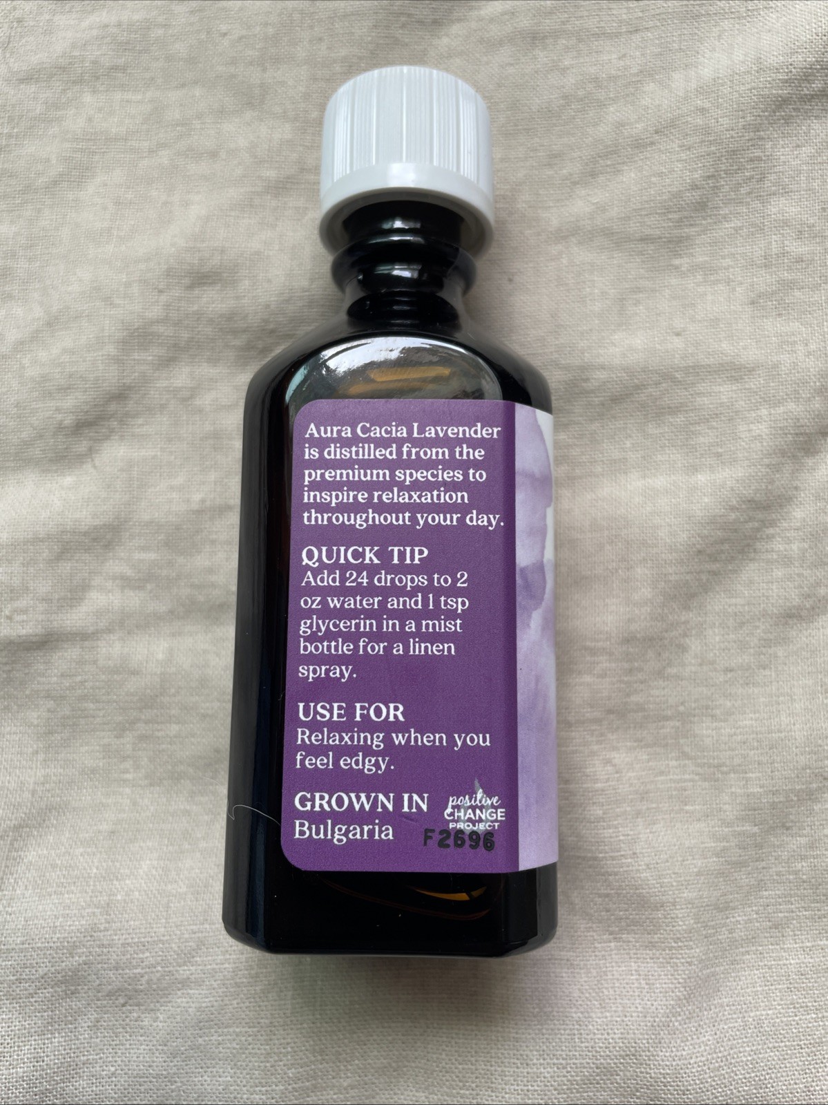 Aura Cacia Lavender Essential Oil 2oz Pure New Sealed