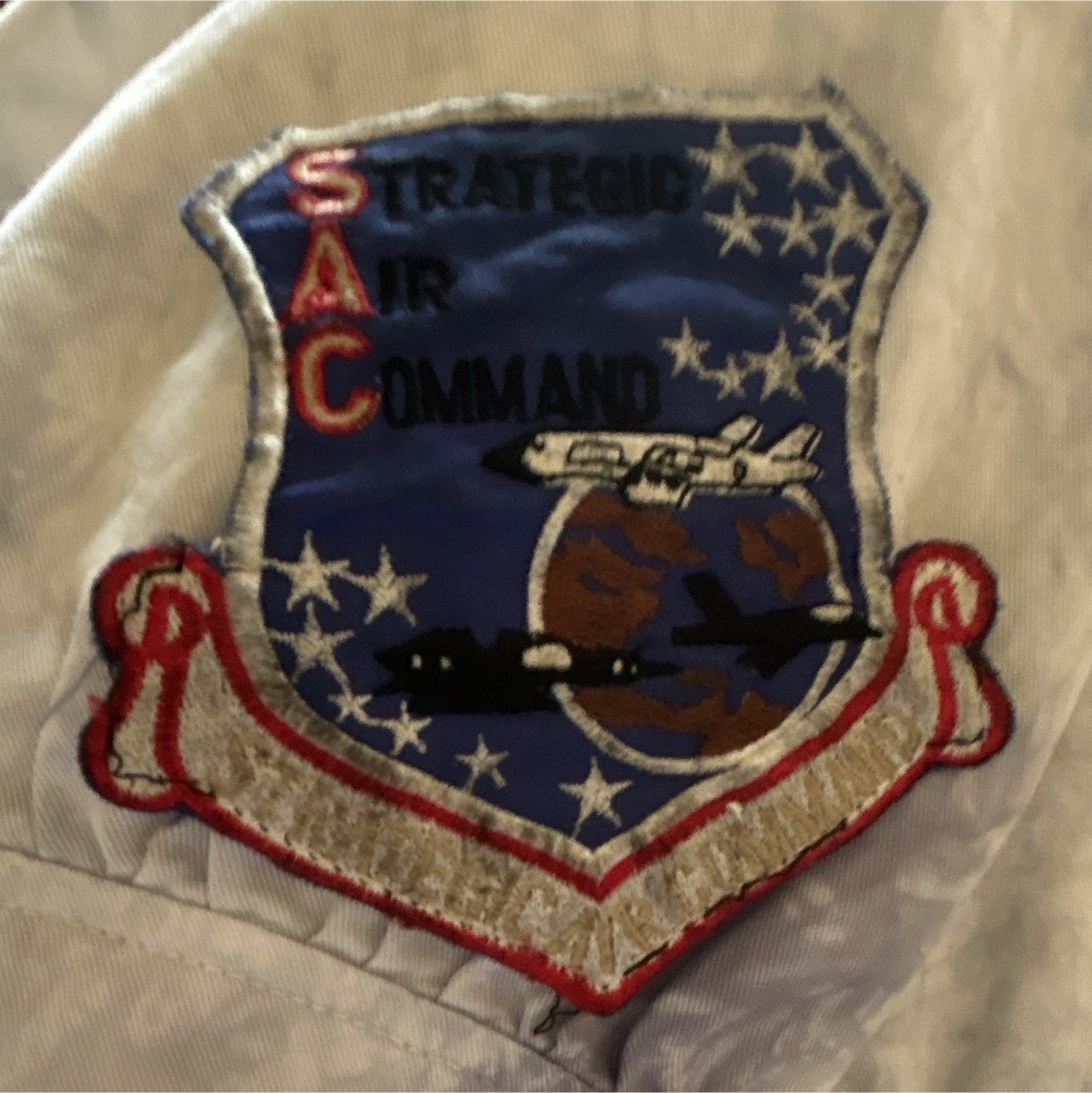 Strategic Air Command (SAC) Air Force Embroidered Patch Militaria