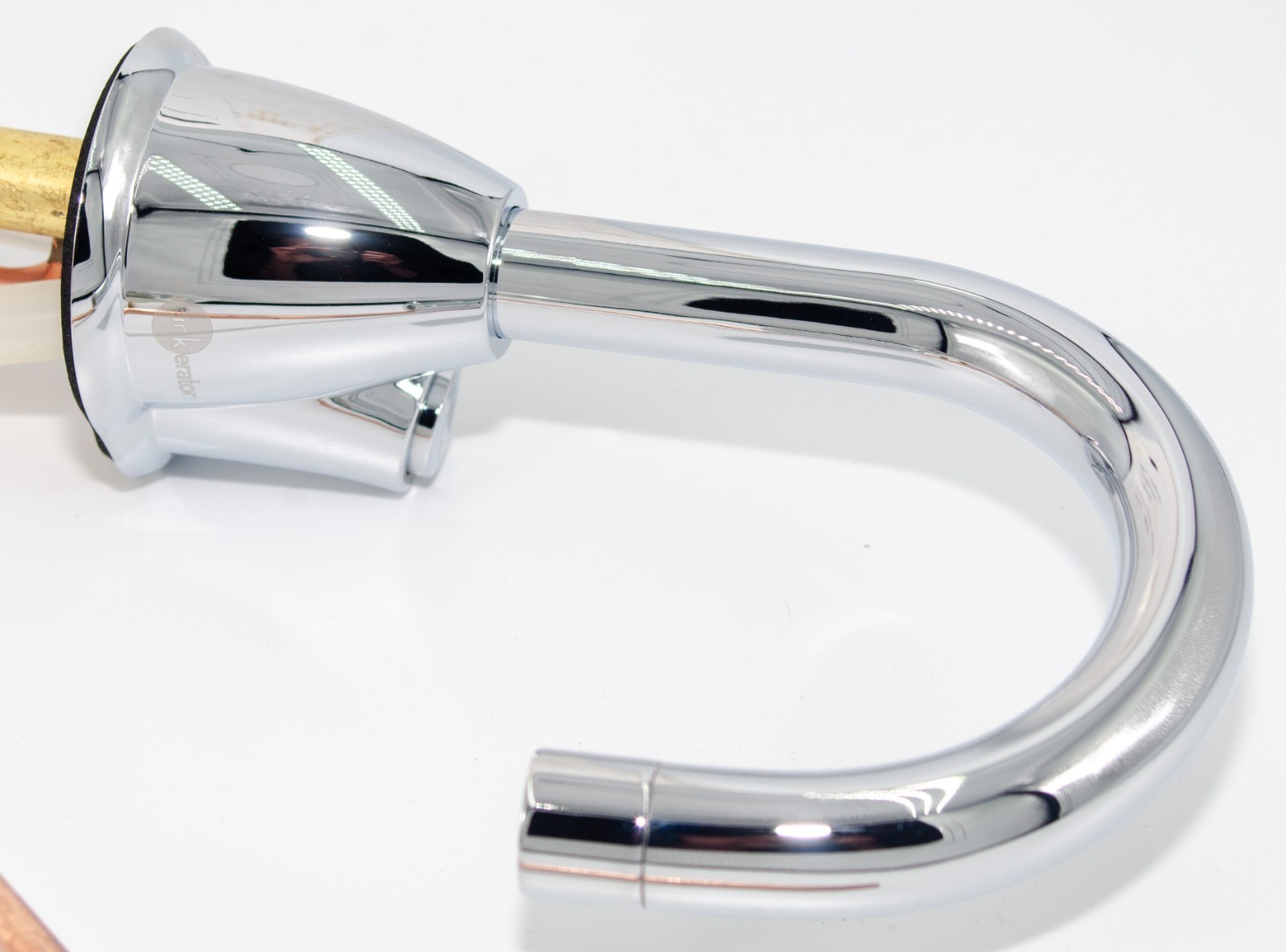 InSinkErator Instant Hot Invite Hot100 Push Button Faucet in Chrome