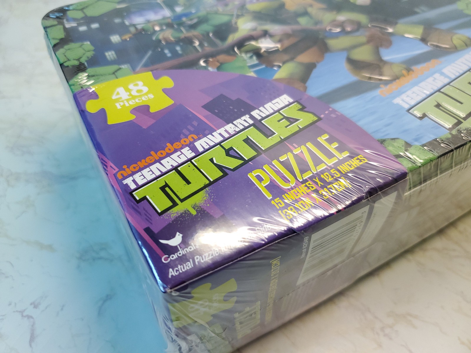 Teenage Mutant Ninja Turtles Lunchbox with 48 Pc Puzzle Cartoon TMNT New