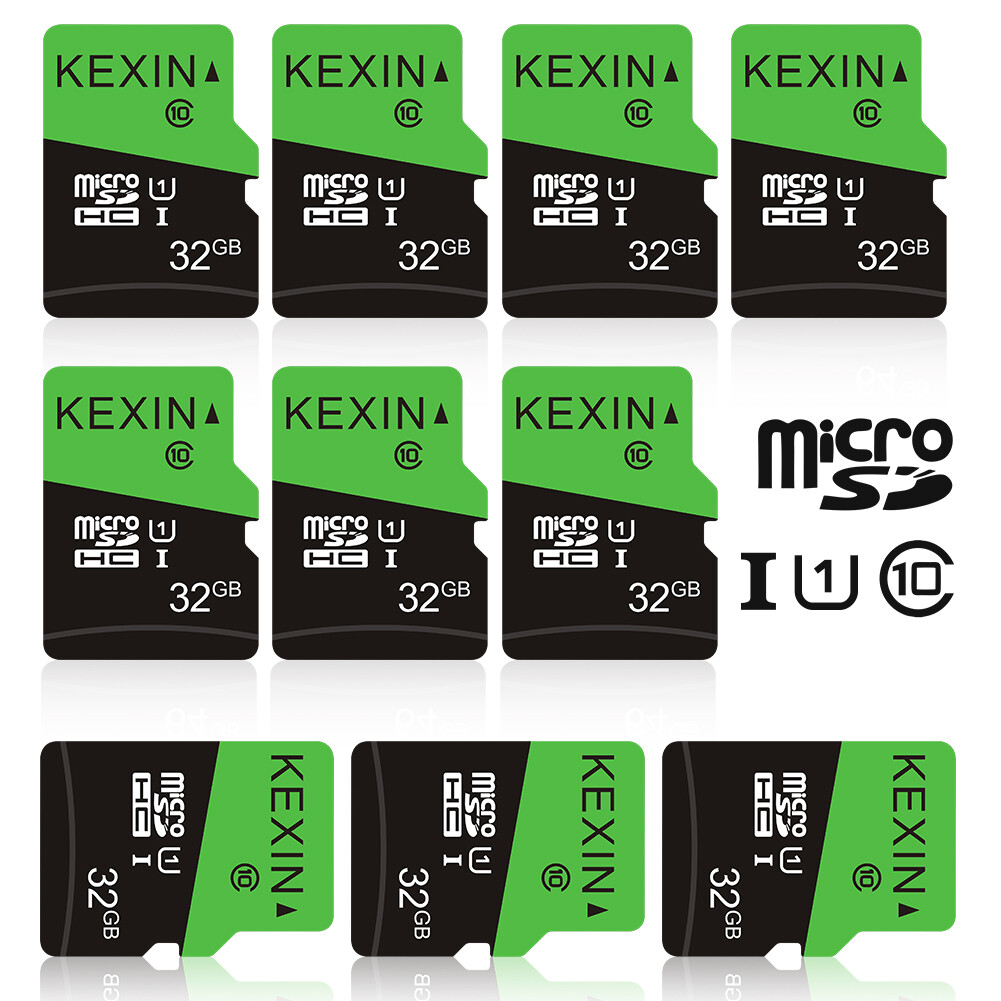 LOT 32GB Micro SD Card Memory Card SDHC UHS-I Class 10 U1 TF Card For Cameras