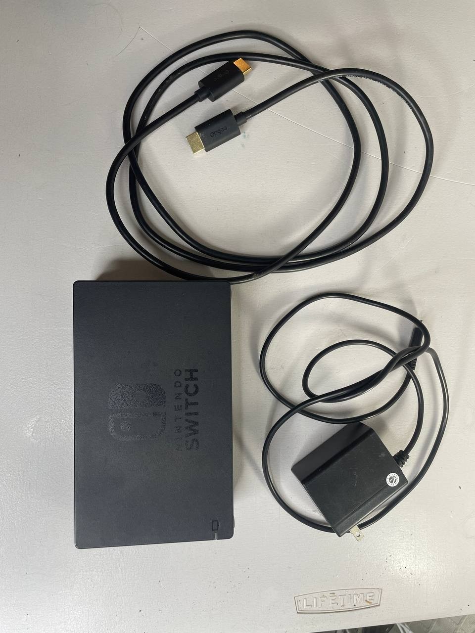 OEM Nintendo Switch Docking Station Black with Official AC Adapter & HDMI Cable