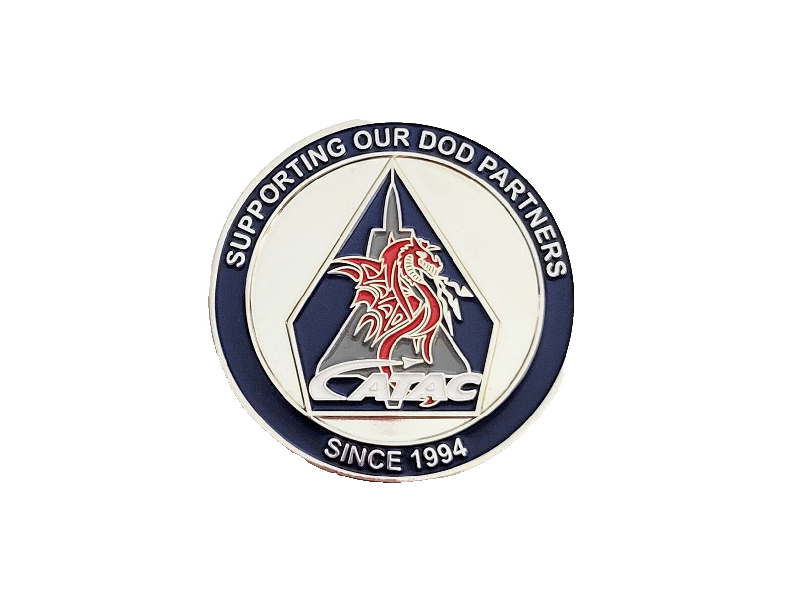 ATAC Supporting Our DoD Partners Since 1944 Military Challenge Coin