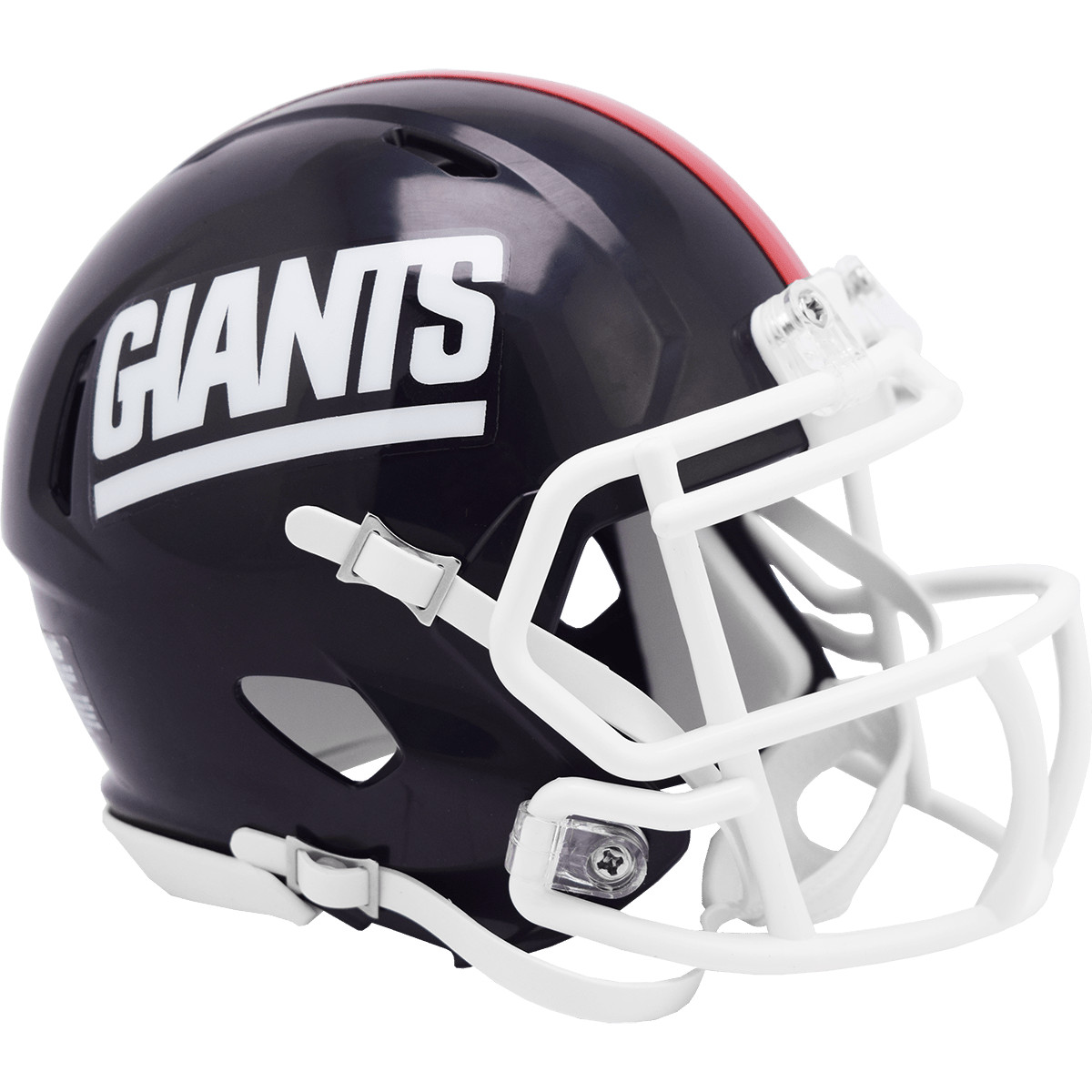 New York Giants 1980-1999 Throwback Riddell NFL Speed Mini Helmet