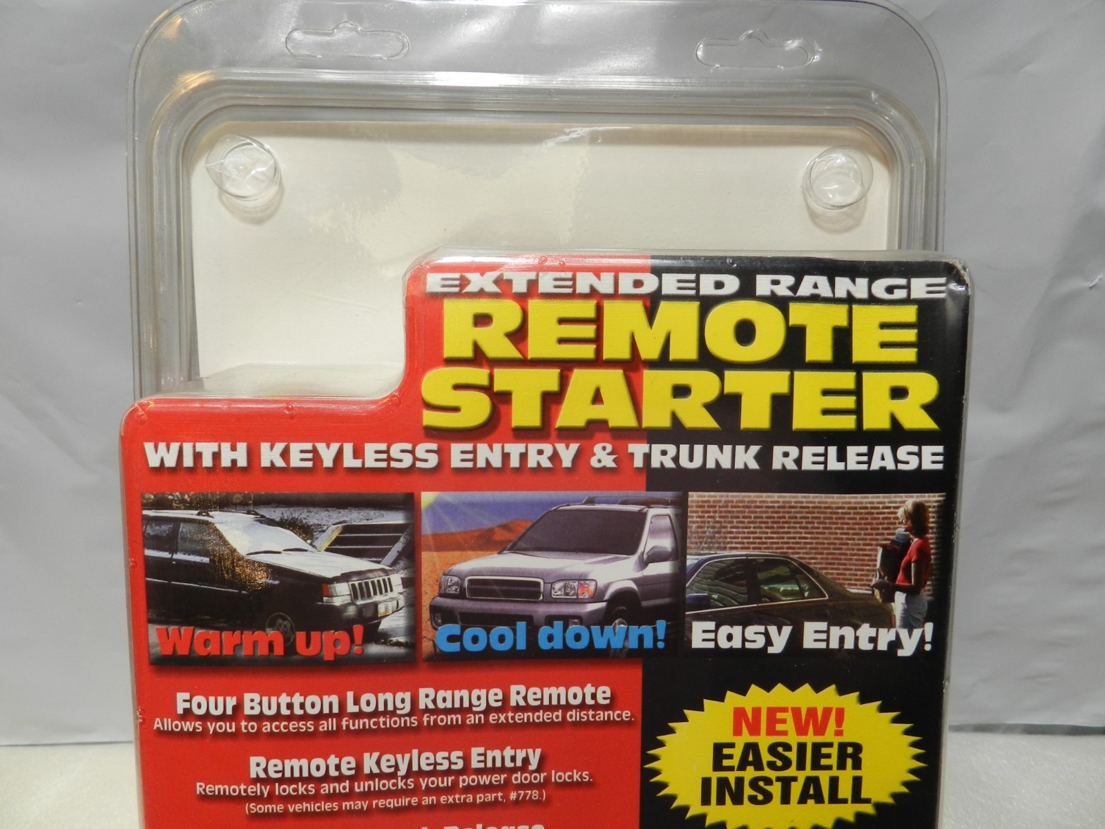 BULLDOG SECURITY Extended 800' Range REMOTE STARTER RS102E (Z95J)