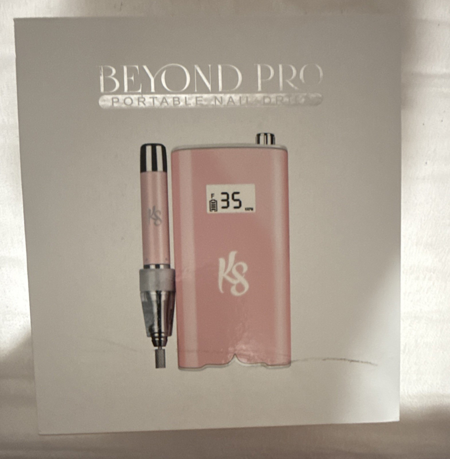 Kiara Sky Beyond PRO Portable Nail Drill & File Pink