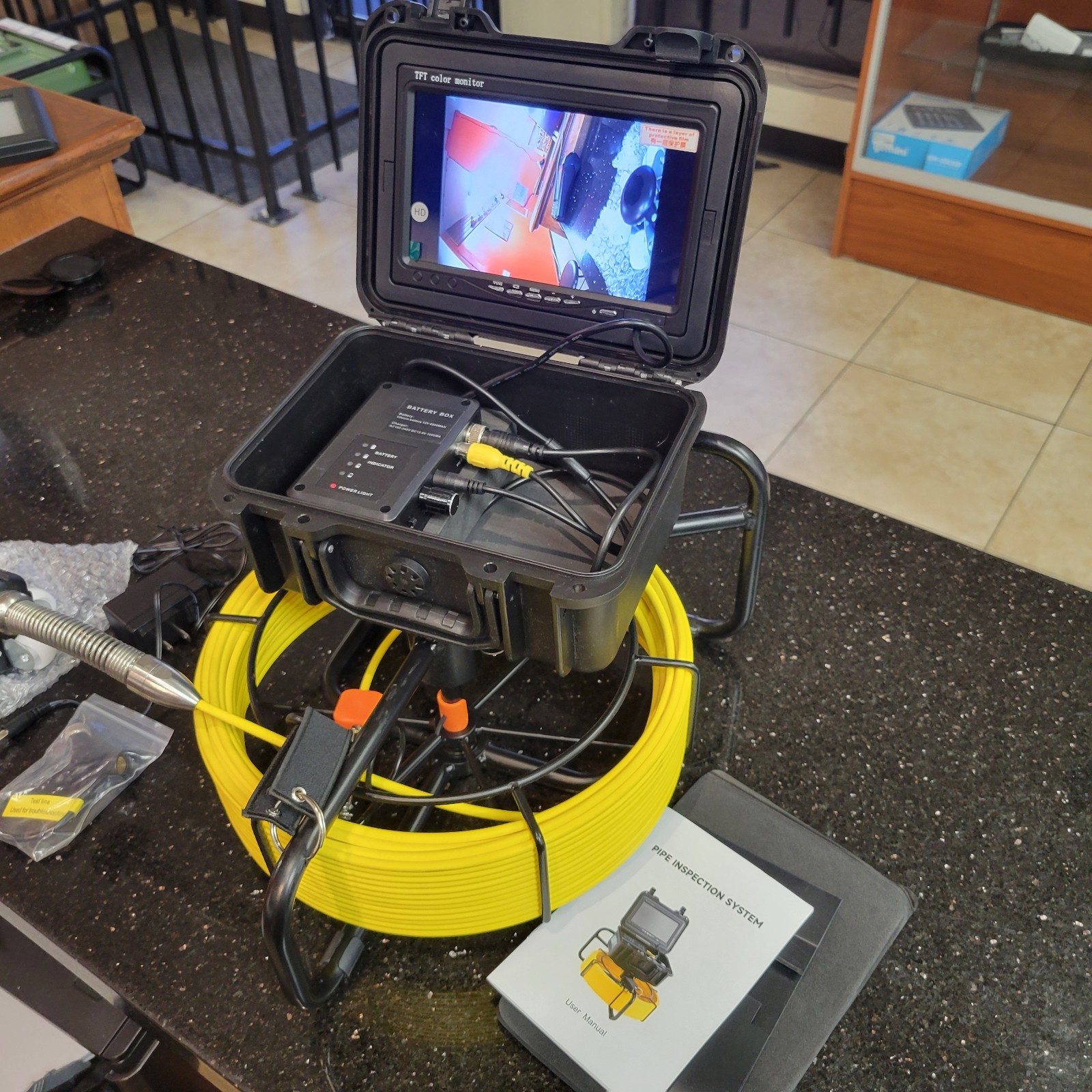 PIPE INSPECTION SYSTEM FDGSAB 111788-1 JAR