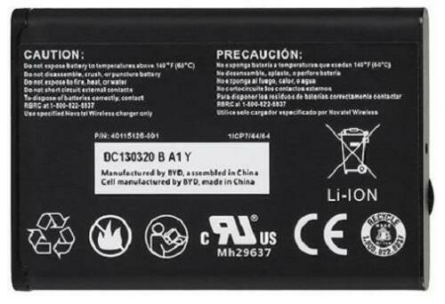 New OEM Novatel MiFi 5510L Verizon Jetpack 4G LTE Hotspot 40115126-001 Battery