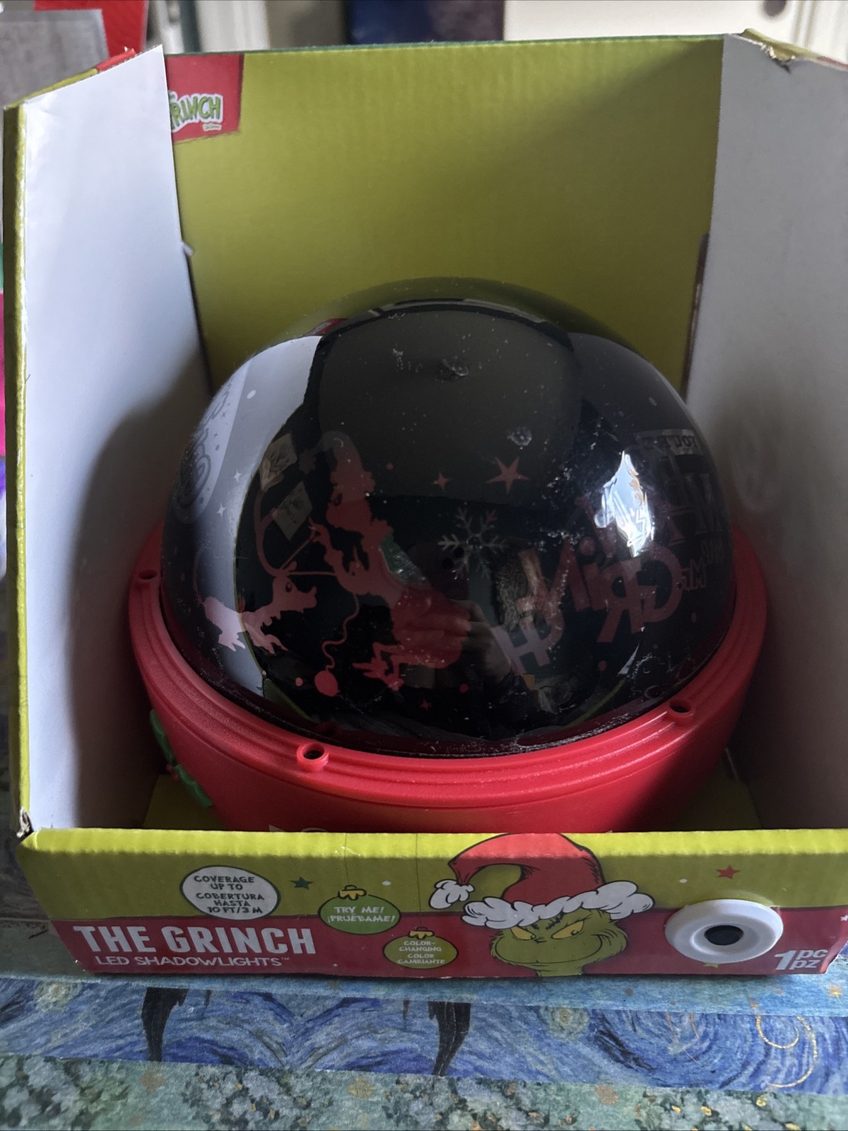 NEW Dr. Seuss How The Grinch Stole Christmas LED Shadow Lights
