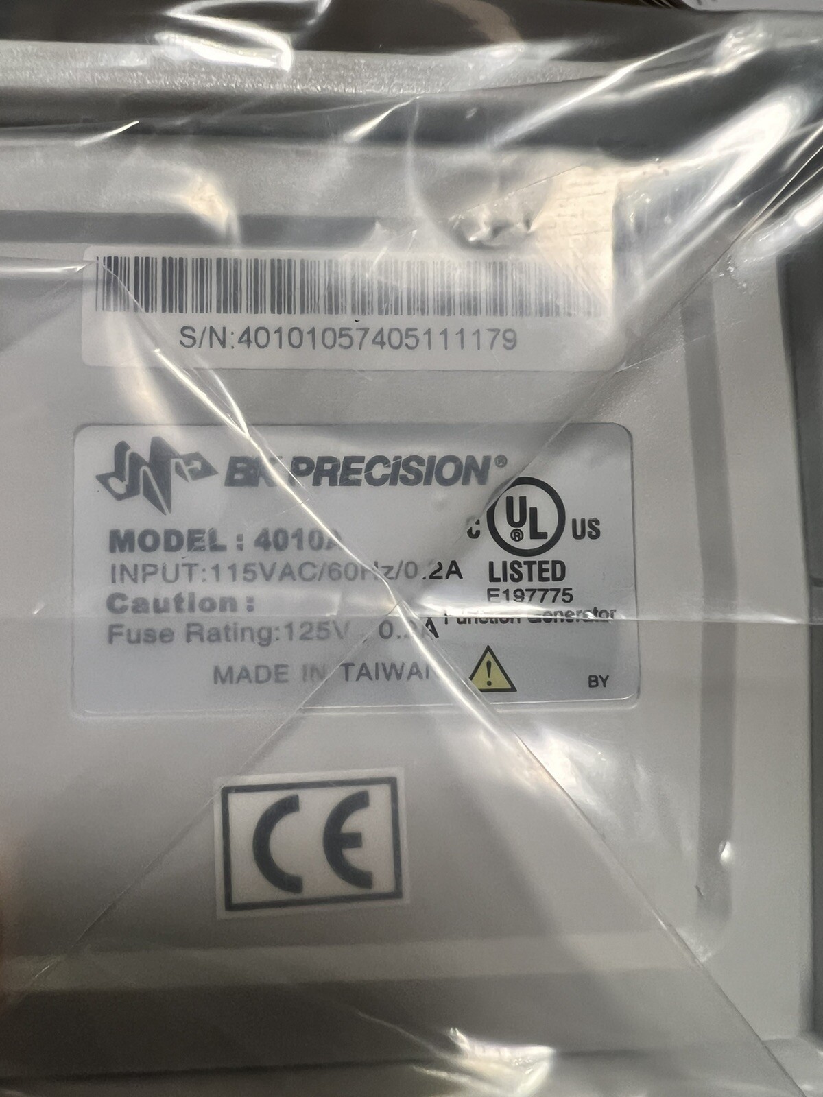 BK Precision 4010A Function Generator with Pulse/Ramp Output