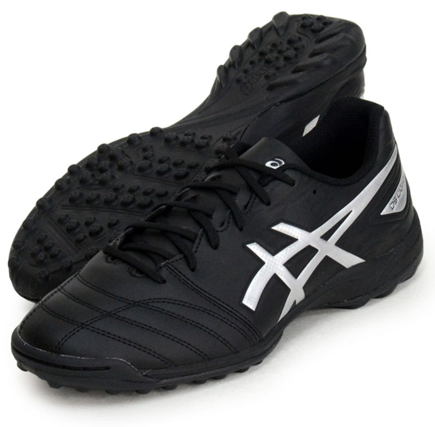 Asics JAPAN DS LIGHT CLUB TF Wide Soccer Football Turf Shoes 1103A112 Black