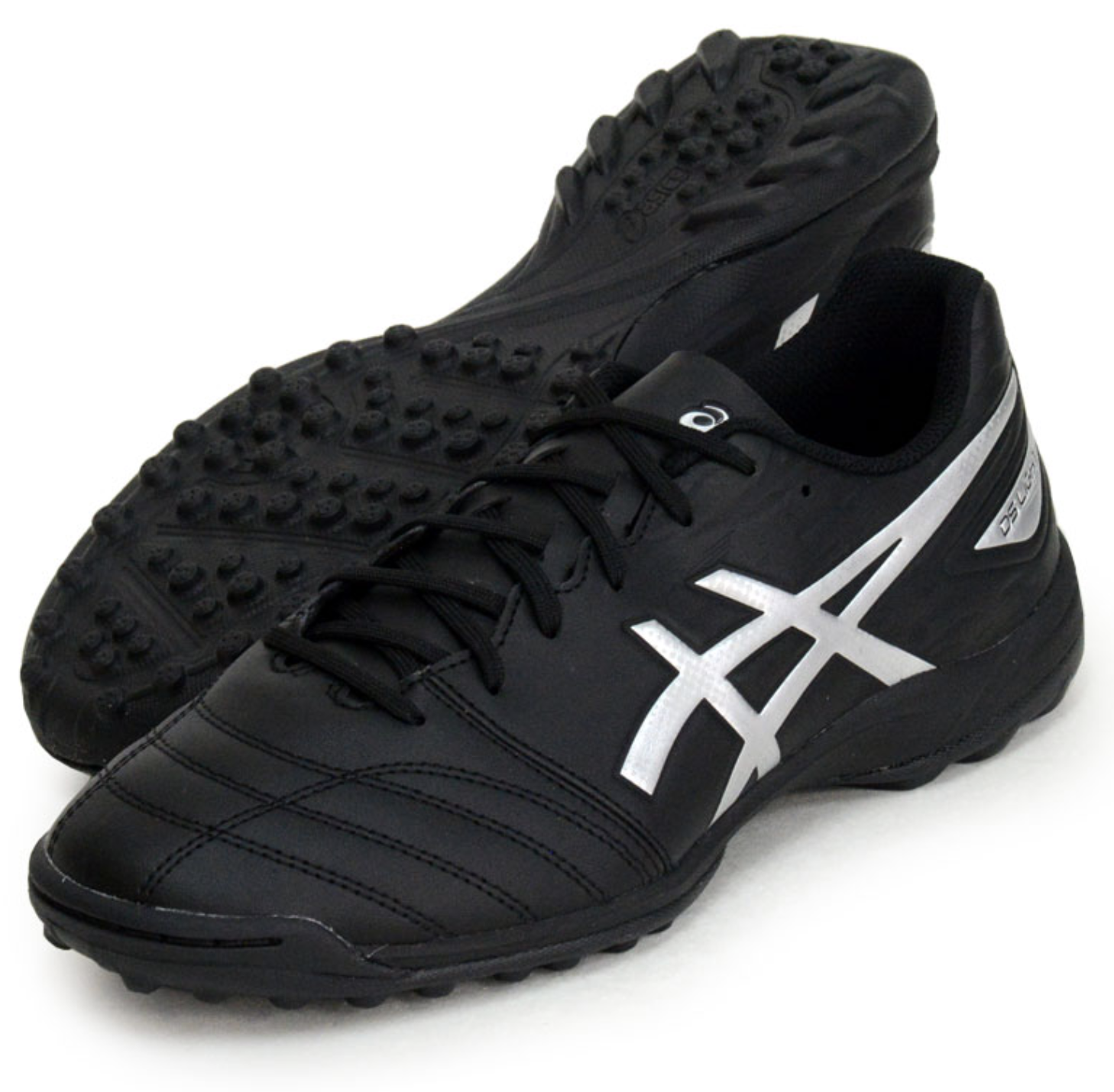 Asics JAPAN DS LIGHT CLUB TF Wide Soccer Football Turf Shoes 1103A112 Black