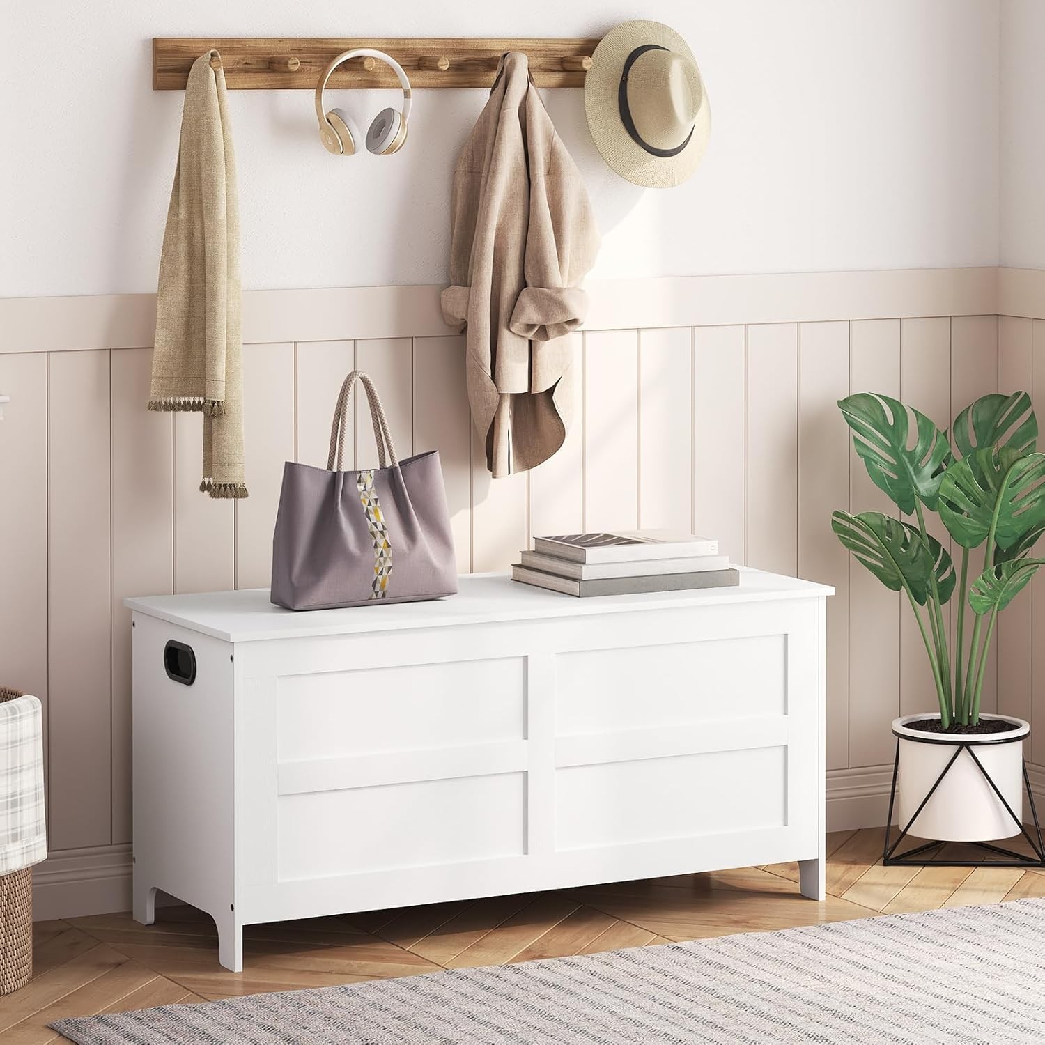Storage Chest 39.4” Toy Chest Entryway Storage Trunk Storage Bench