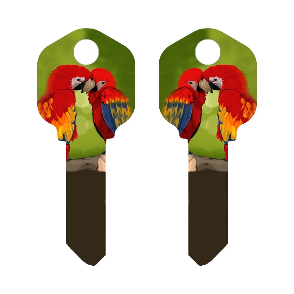173 - KW1 Parrots Key Blank Nickel