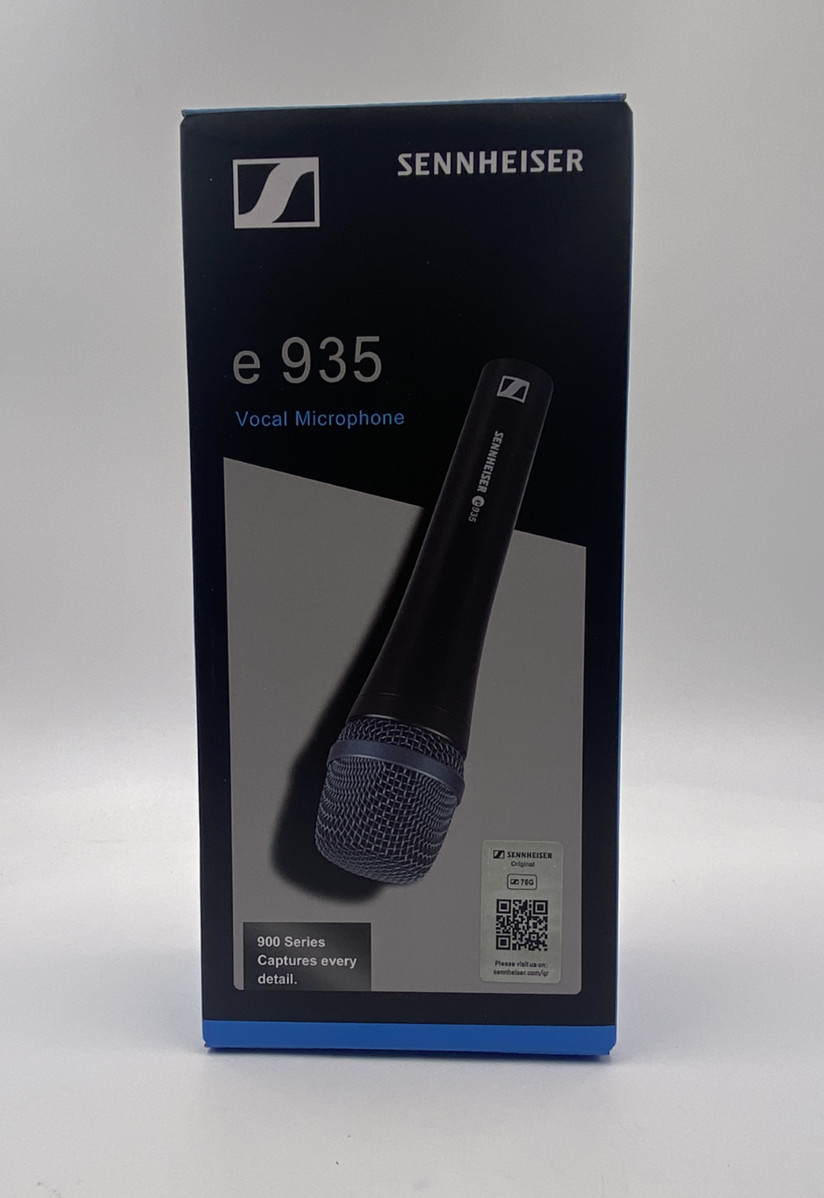 New Sennheiser E935 Dynamic Vocal Performance Handheld Microphone Cardioid Black