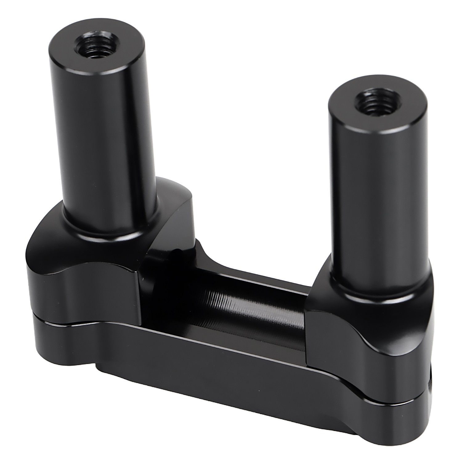 3.5" Straight Handlebar Riser Top Clamp For Harley Dyna Night Train Super Glide
