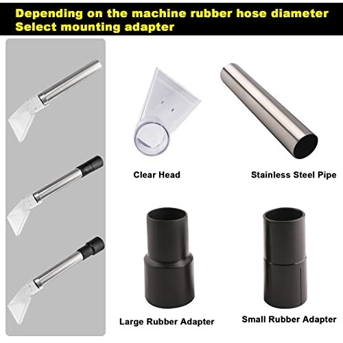 Carpet Extractor Attachment Tool - Vacuum Cleaner Upholstery & Car Detailing