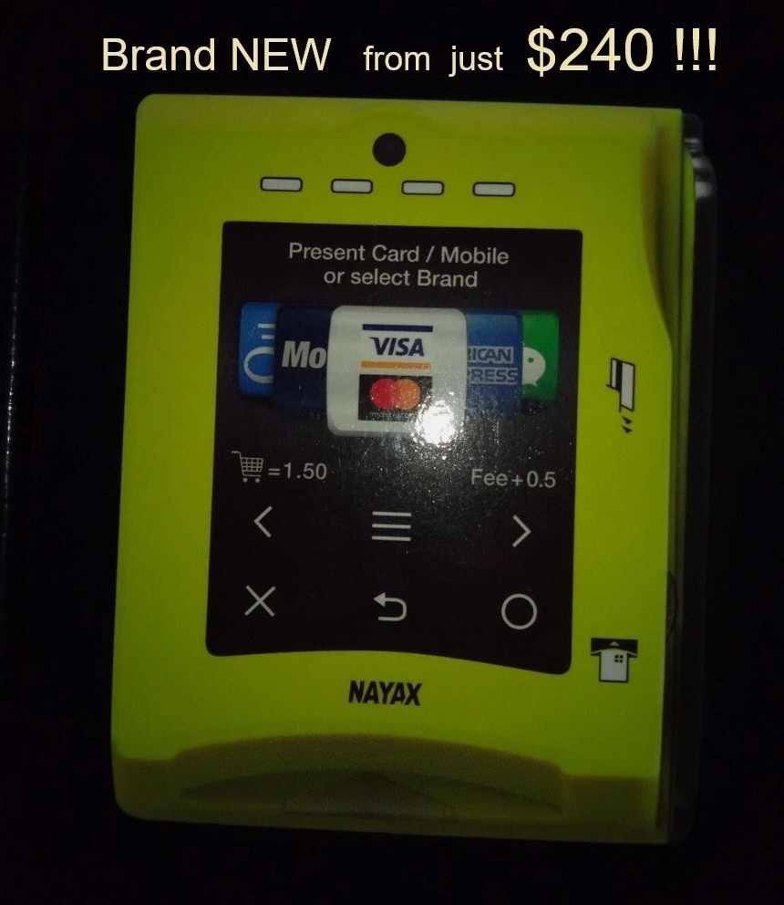 Nayax VPOS Touch Credit Card & NFC Reader MDB Brand New