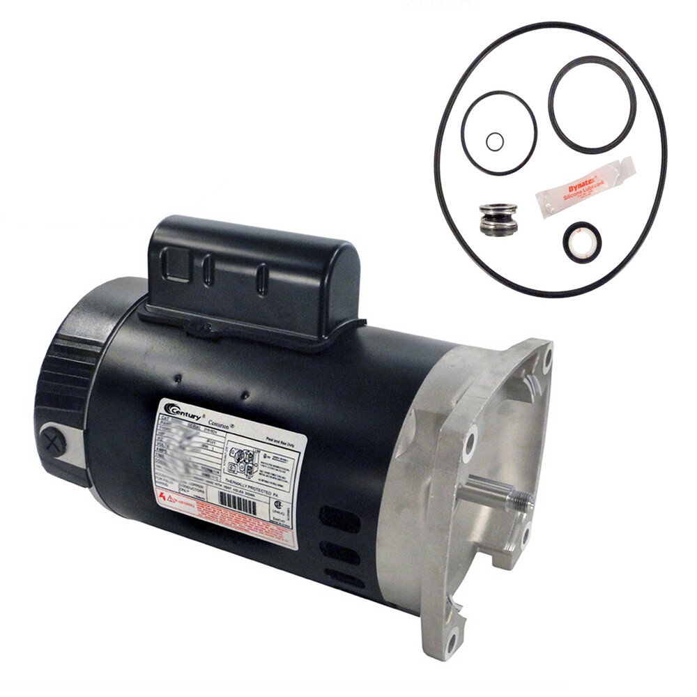 Puri Tech Replcmt Motor Kit for Pentair SuperFlo 1HP 340038 B2853 w / GO-KIT-78