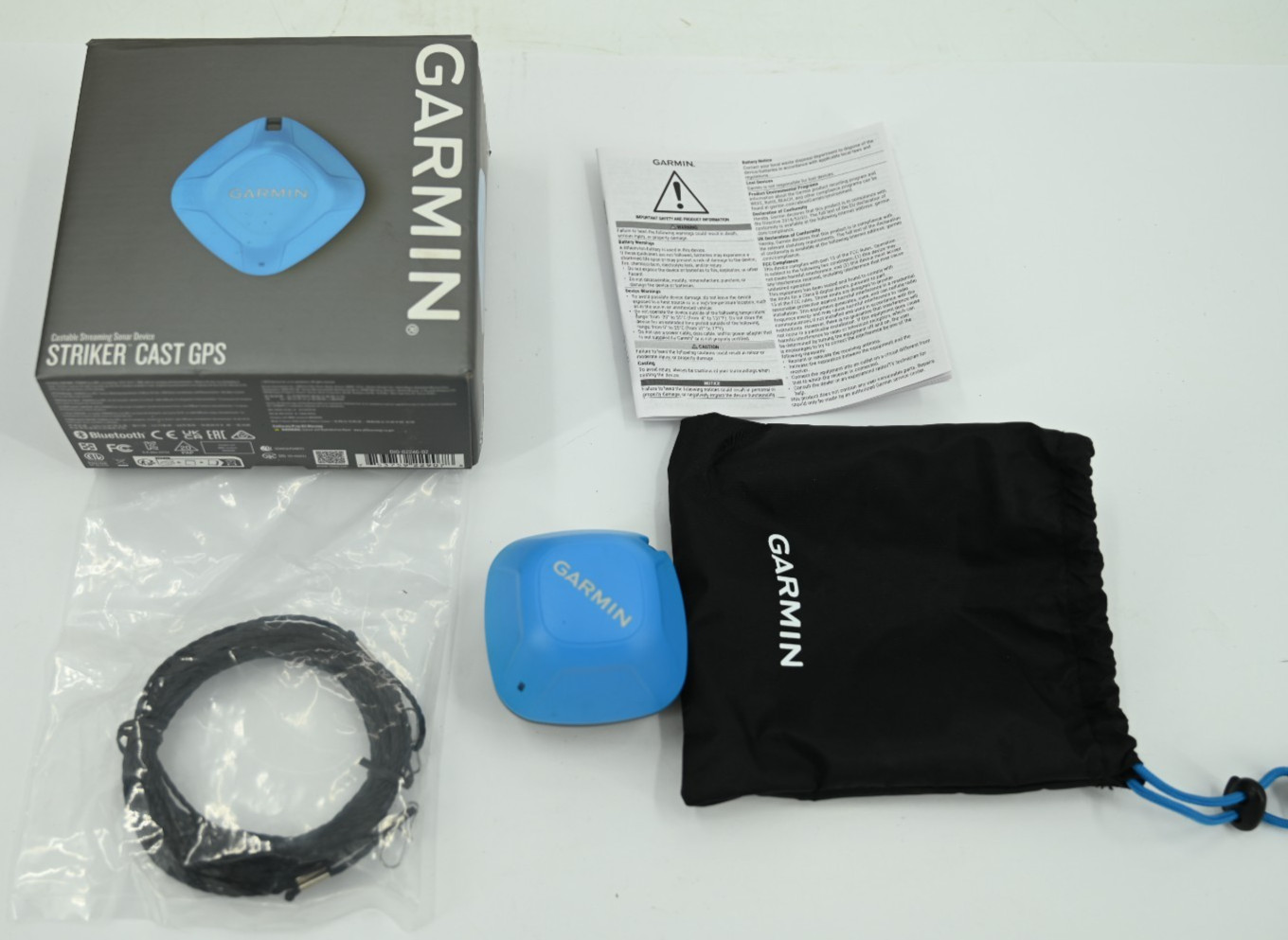 Garmin STRIKER Cast Rechargeable Castable Fishing Sonar with GPS 010-02246-02