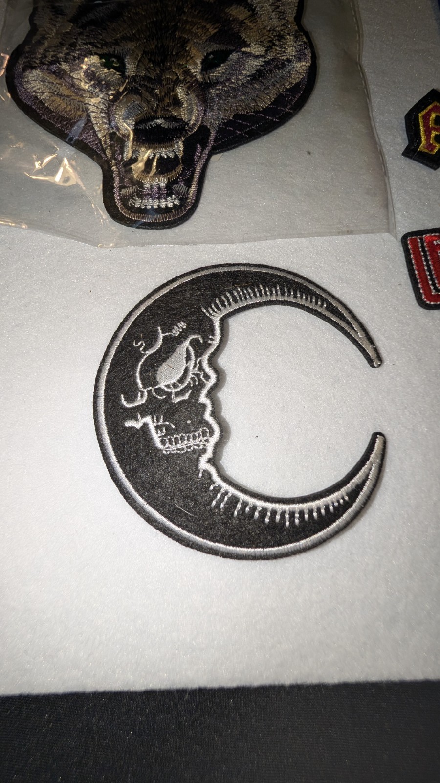 5pc Vintage Rocker/ Biker Patches