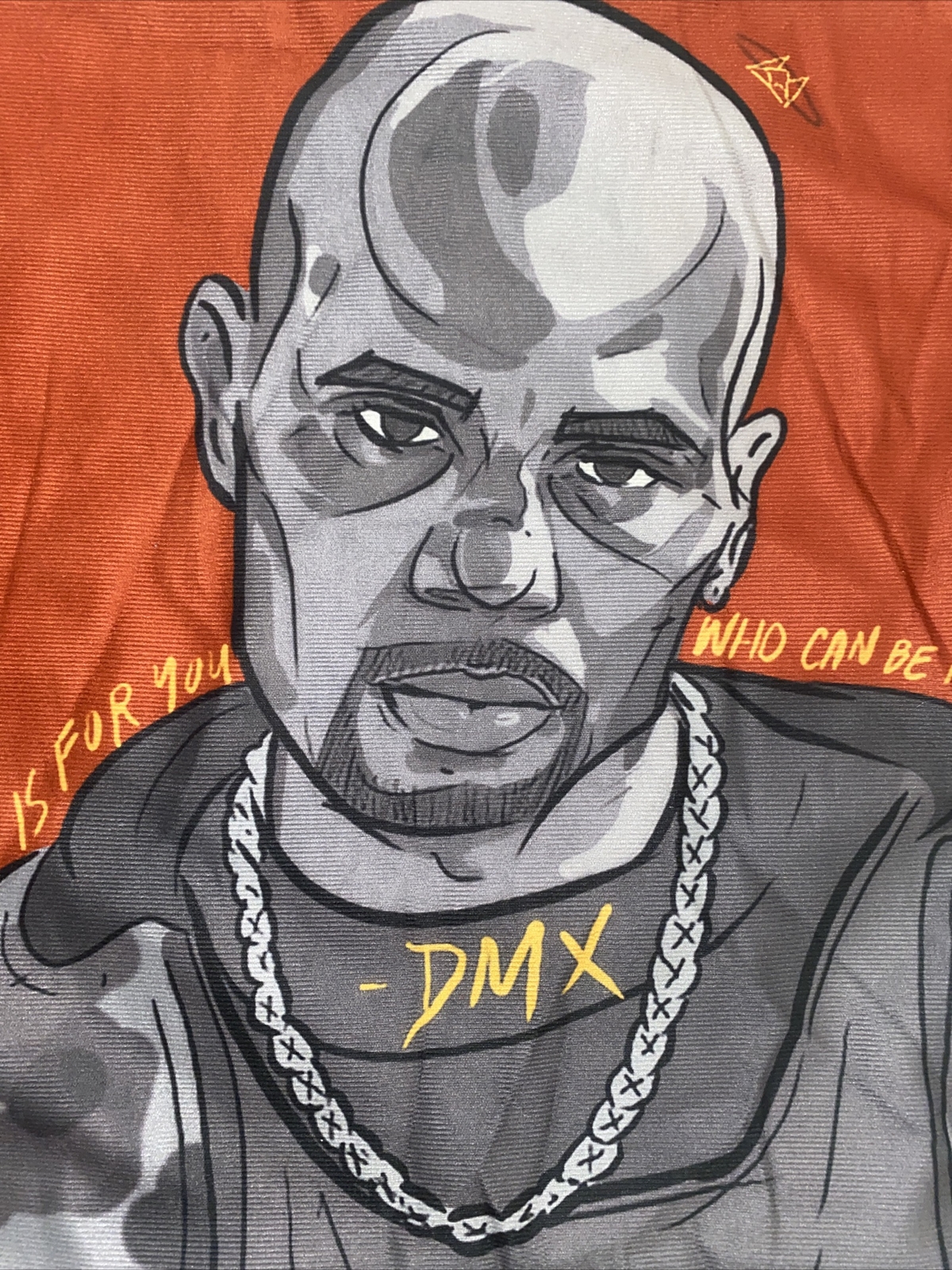 DMX PILLOWCASE FOR THROW PILLOW NEW.  18 X 16 Inches