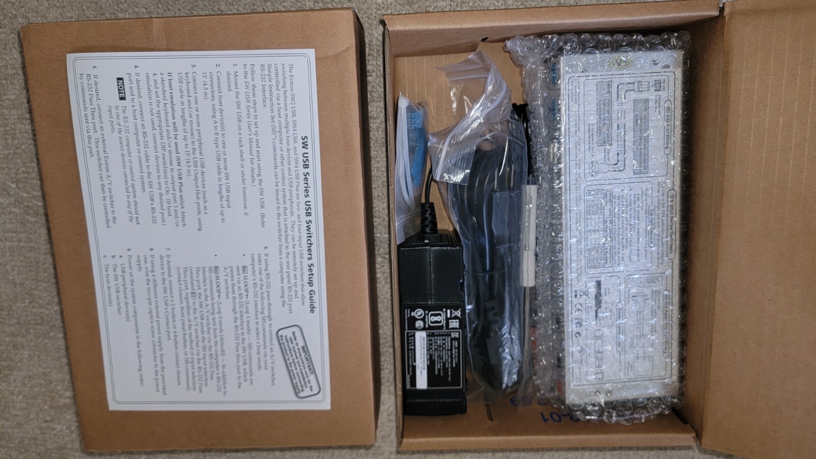 Extron SW2 USB 2 Input Switcher 60-952-02
