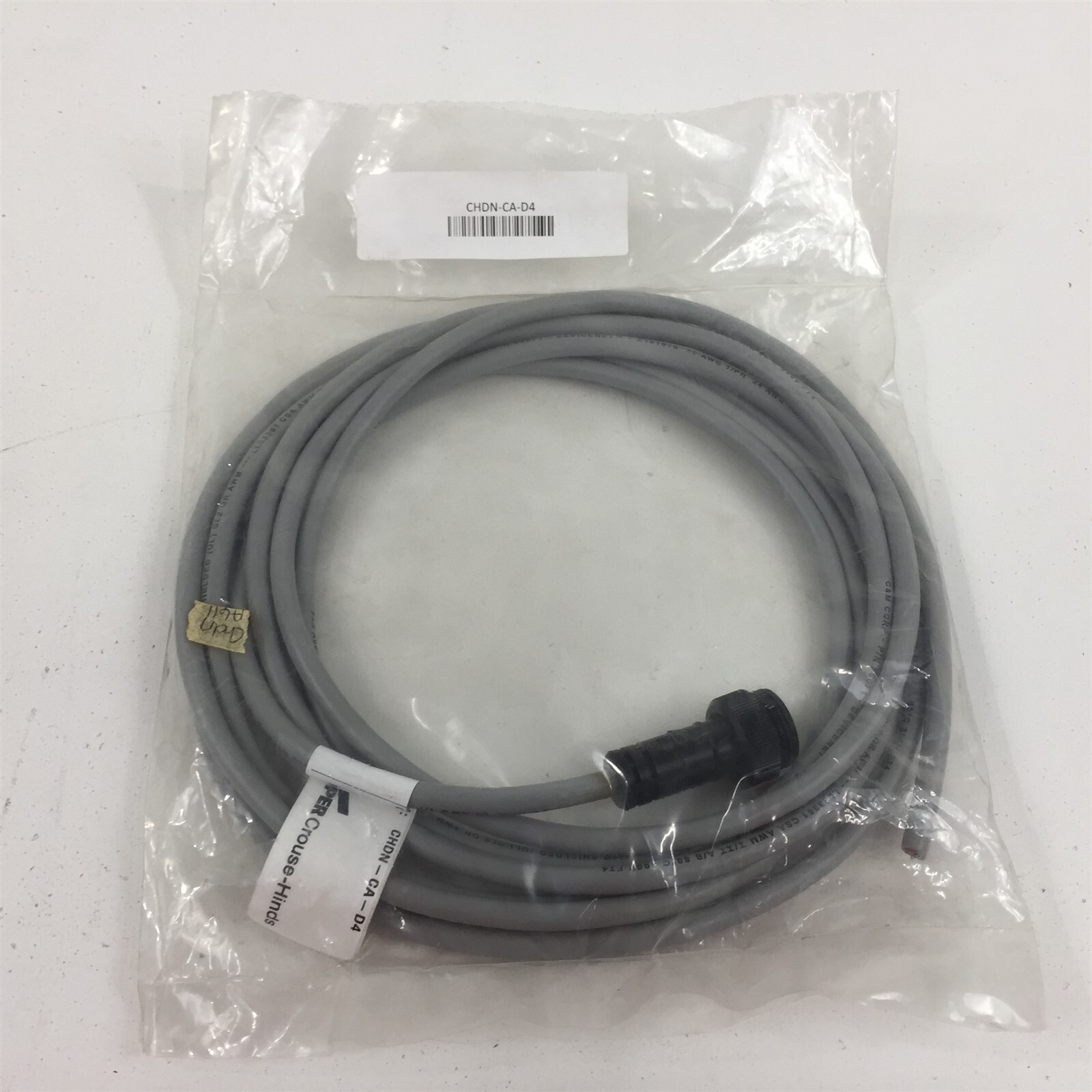 Cooper Crouse-Hinds CHDN-CA-D4 Single Ended Cordset