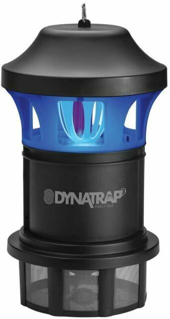 DynaTrap DT1775 Large Mosquito & Flying Insect Trap Protects 1 Acre - Black/Blue