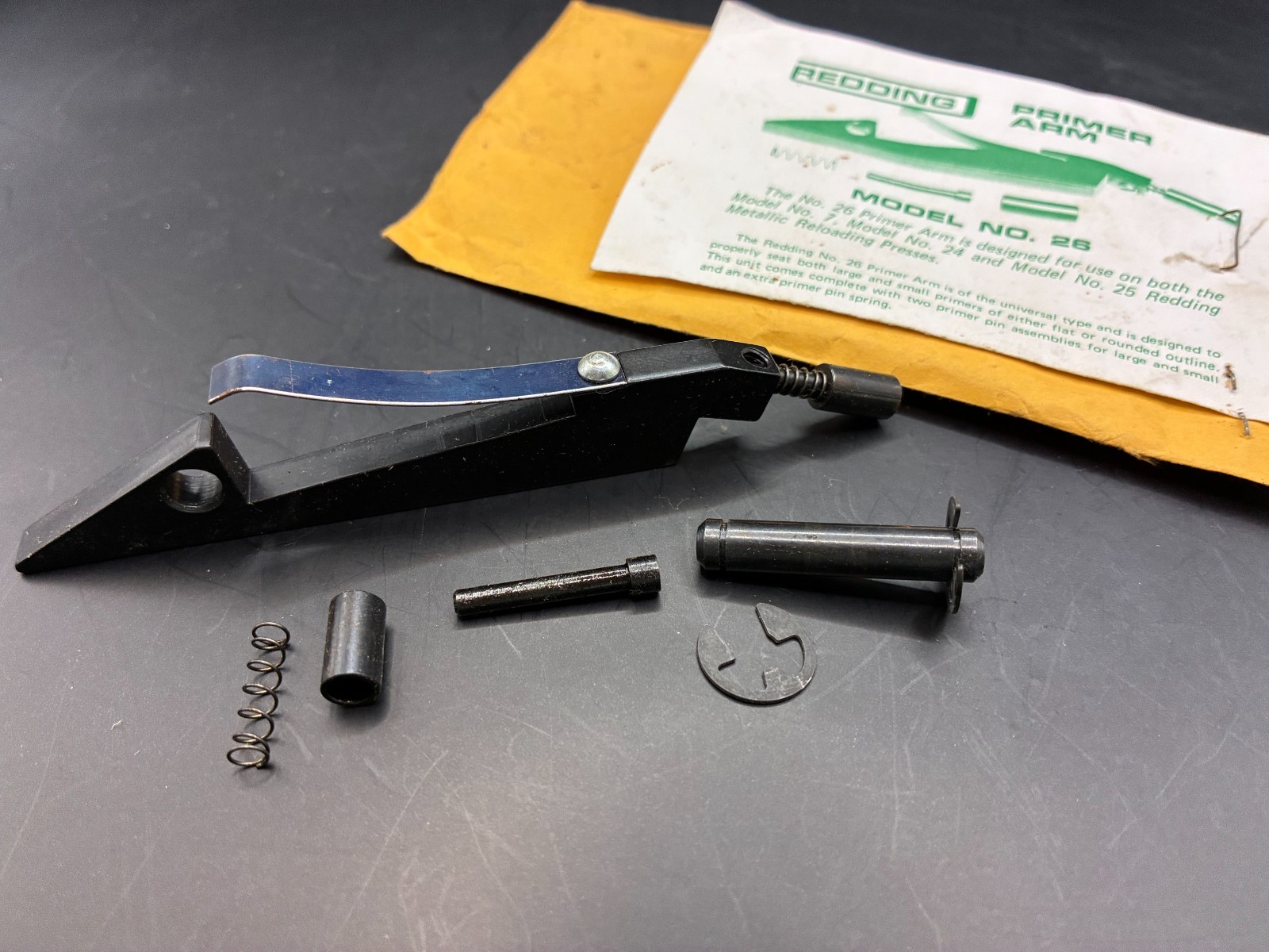 REDDING Universal Priming Arm Model No. 26 Large & Small Primers