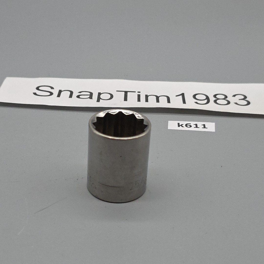 Craftsman Tools G-47513. 15/16"  12pt Socket 1/2" Drive  USA