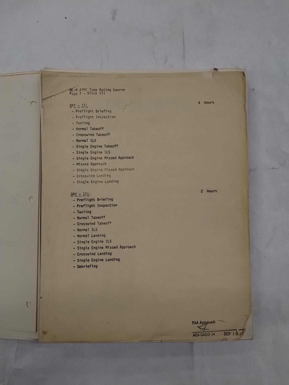Trans World Airlines Convair 880 Maintenance Study Guide-Original