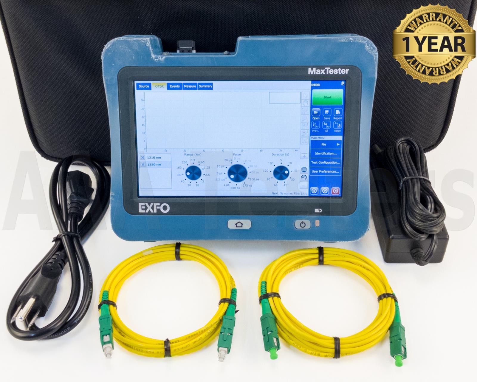 EXFO MAX-720B MaxTester SM Fiber iOLM OTDR Tester