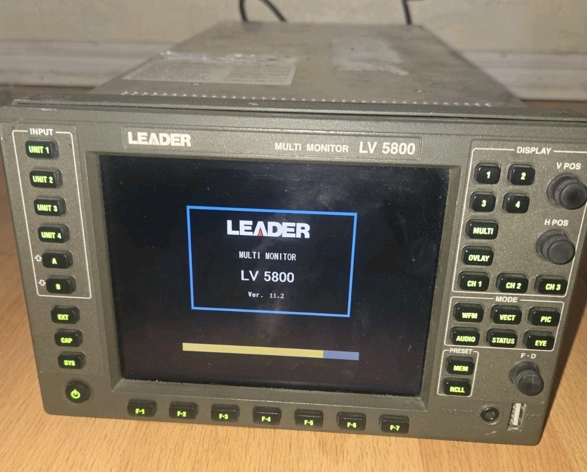 Leader LV5800 HD SD-SDI Multi-Monitor +