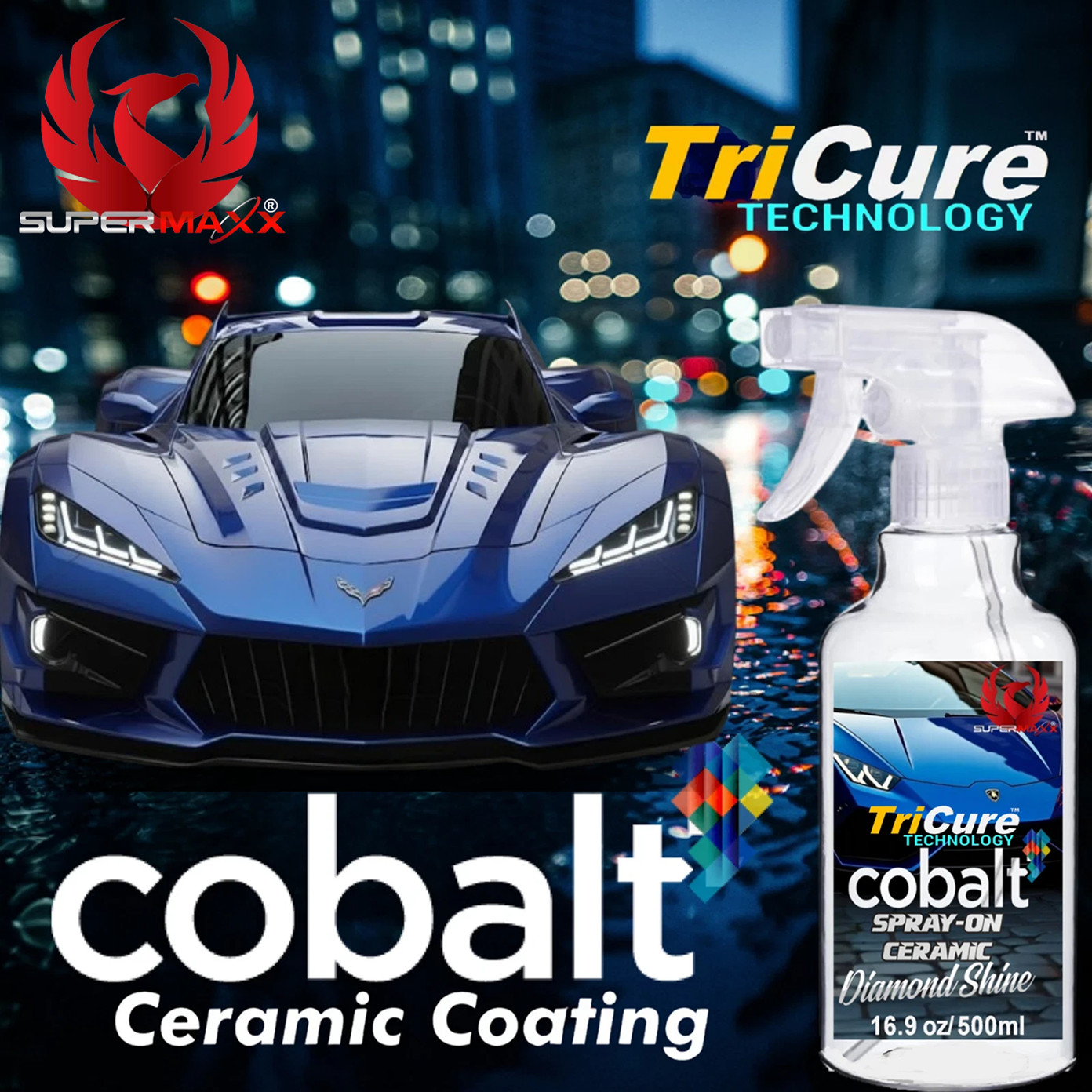 CERAMIC PRO GRADE CAR COATING SPRAY ADVANCED TRICURE PAINT PROTECTION - 500ml