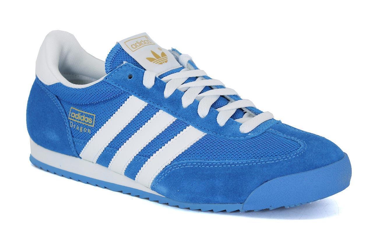 adidas Originals Dragon Trainers - Bluebird/White - G50922 - Size UK 7-12