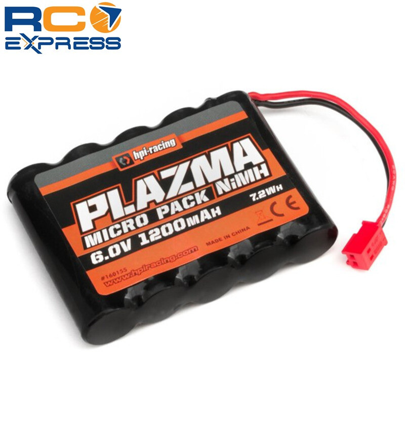 HPI Racing Plazma 6.0v 1200mah Nimh Micro Rs4 Battery Pack HPI160155
