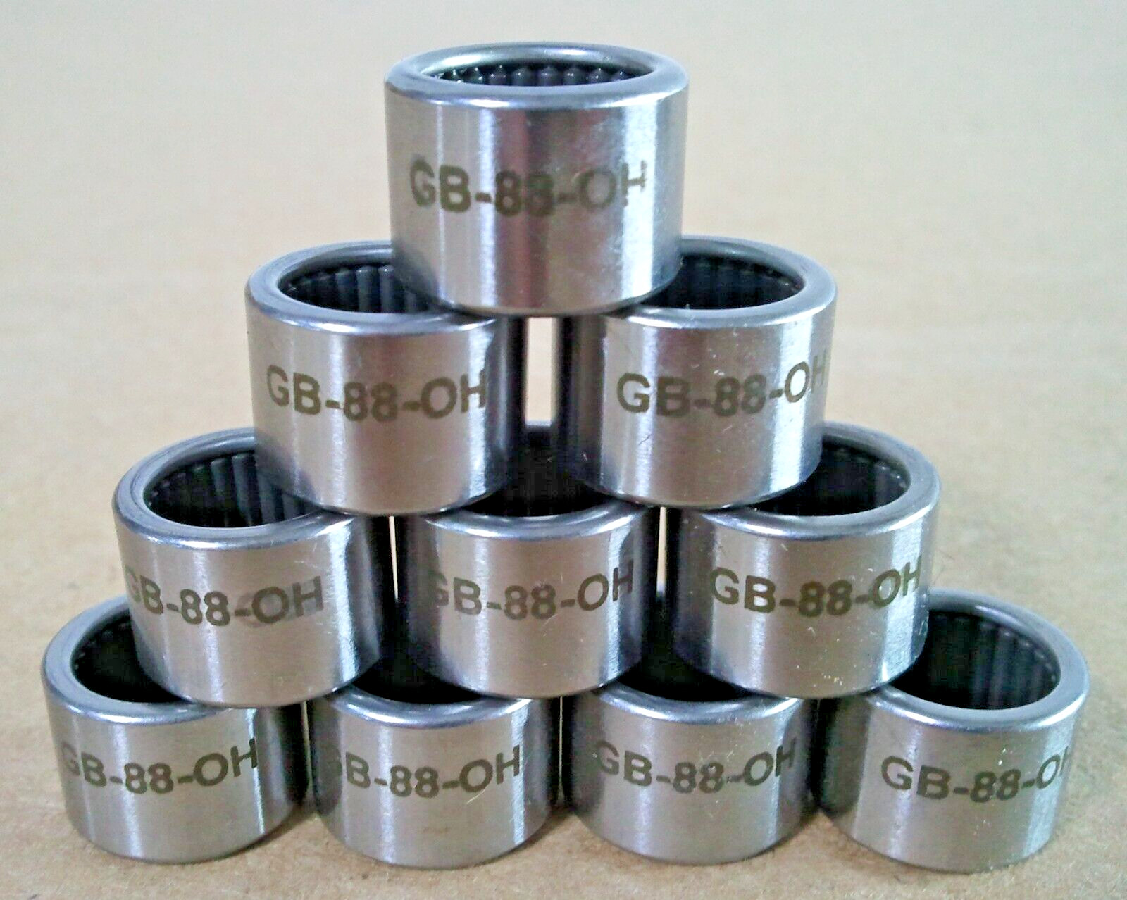 NEW NEEDLE BEARING / GB-88-OH  1/2" ID x 11/16" OD x  1/2" WIDE / LOT OF 50