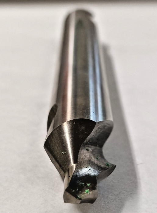 #7 5/8"x6" OAL Combo Drill+Countersink USA HSS