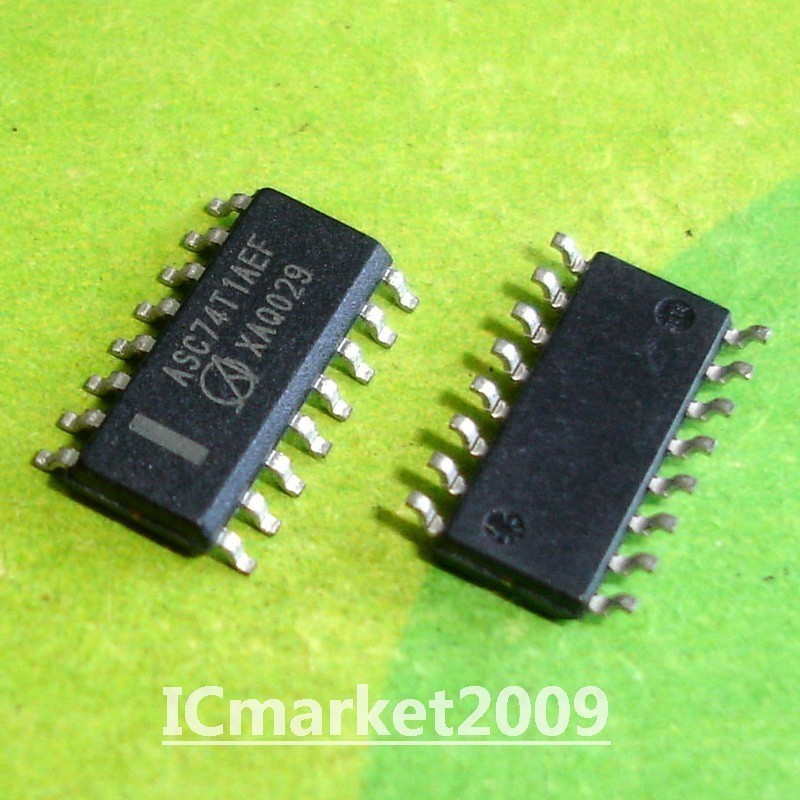 2 PCS AS44CC374T1AEF SOP-16 ASC74T1AEF MCC74T1AEF MC44CC374T1AEF RF Modulators