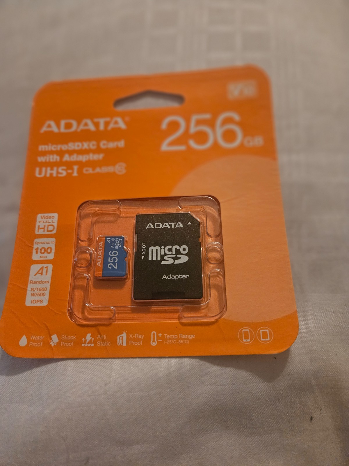 ADATA 256GB Premier microSDXC / SDHC UHS-I Class 10 Memory Card Memory Card